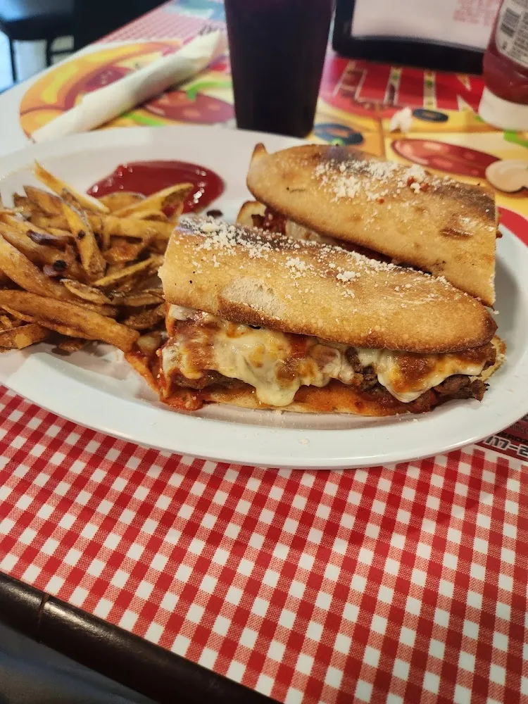 Meatball Parmigiana Sub